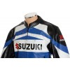 Suzuki GSXR Classic Leather Motorcycle Jacket 